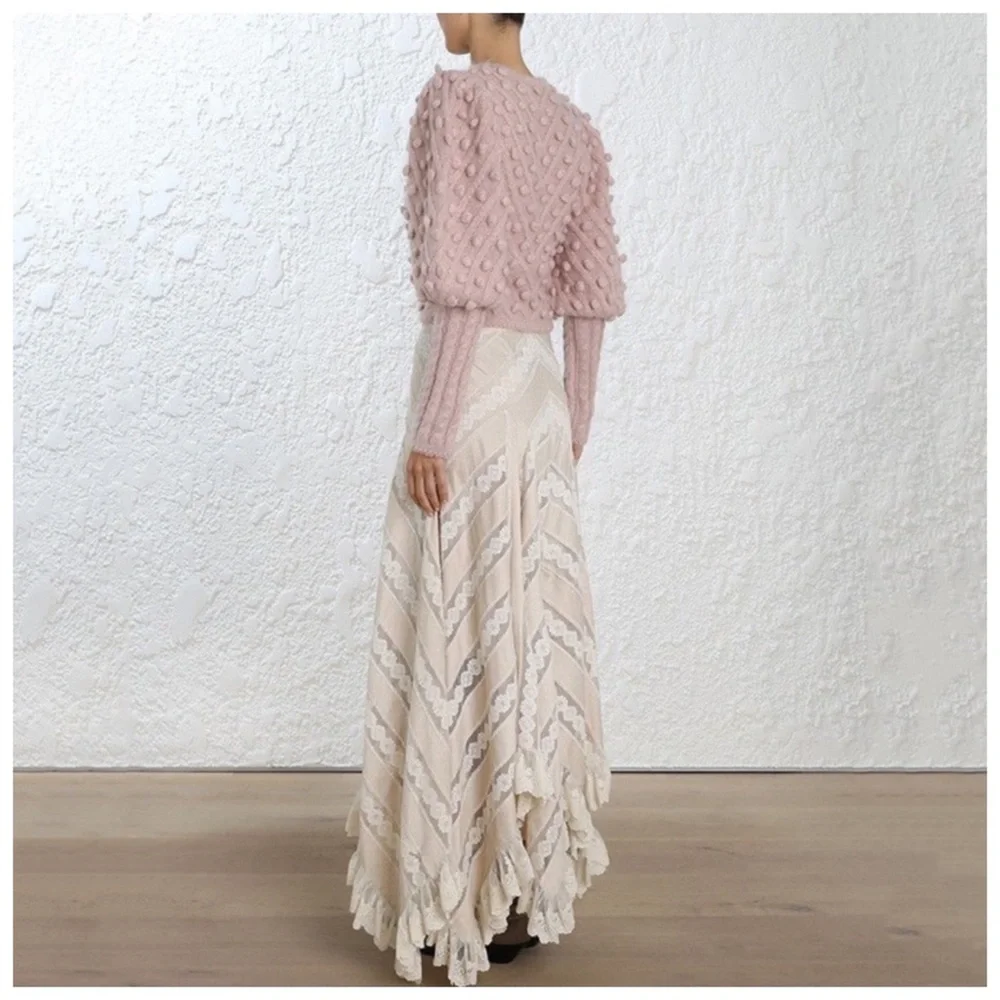 The Linetal Puff Sleeve Textured Sweater - Picture 6 of 7